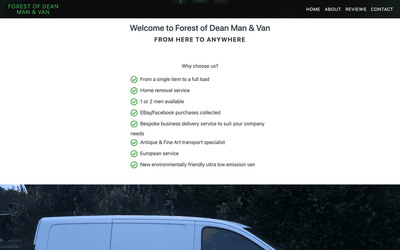 Forest of Dean Man & Van